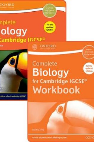 Cover of Complete Biology for Cambridge IGCSE (R) Student Book and Workbook Pack