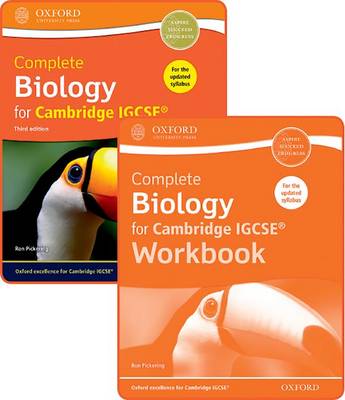 Book cover for Complete Biology for Cambridge IGCSE (R) Student Book and Workbook Pack