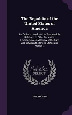 Book cover for The Republic of the United States of America