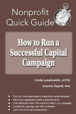 Book cover for How to Run a Successful Capital Campaign