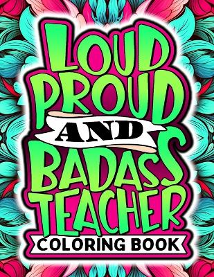 Book cover for Hilarious & Funny Sayings Teacher Coloring Book