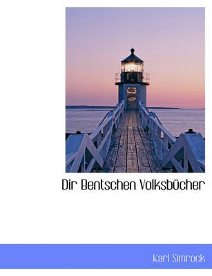 Book cover for Dir Bentschen Volksbucher