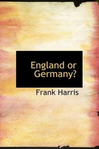 Cover of England or Germany?