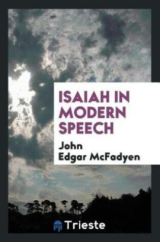 Cover of Isaiah in Modern Speech