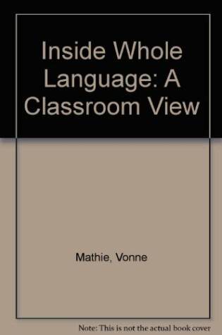 Cover of Inside Whole Language