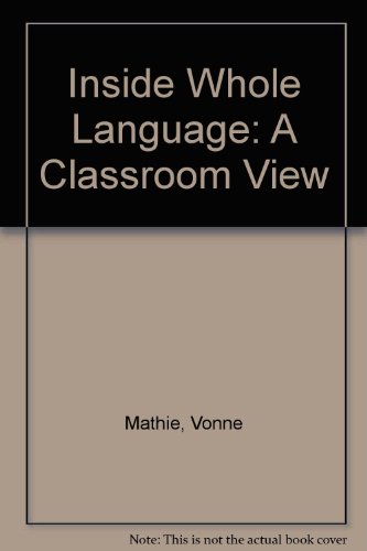 Book cover for Inside Whole Language