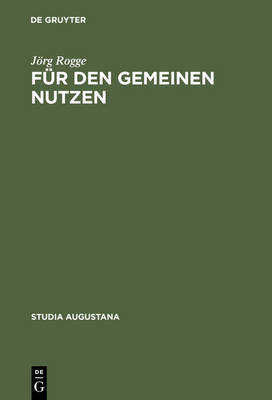 Cover of Fur Den Gemeinen Nutzen