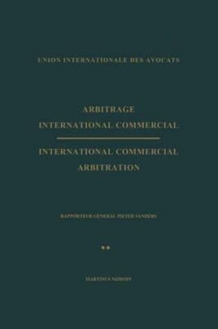 Cover of International Commercial Arbitration