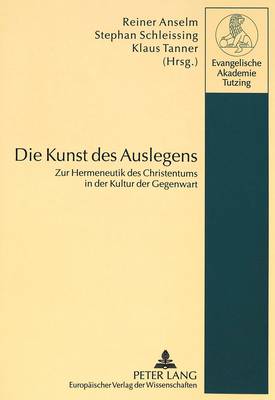 Book cover for Die Kunst Des Auslegens