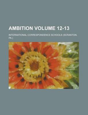 Book cover for Ambition Volume 12-13