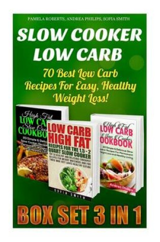 Cover of Slow Cooker Low Carb Box Set 3 in 1