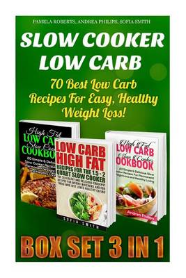 Book cover for Slow Cooker Low Carb Box Set 3 in 1