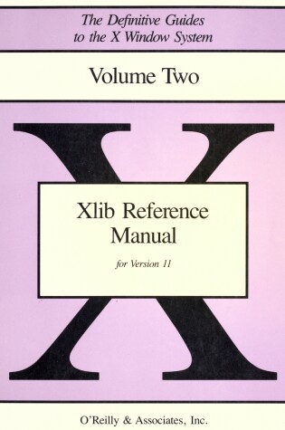 Cover of XLIB Reference Manual