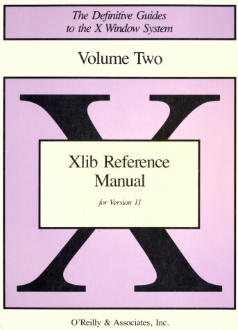 Book cover for XLIB Reference Manual