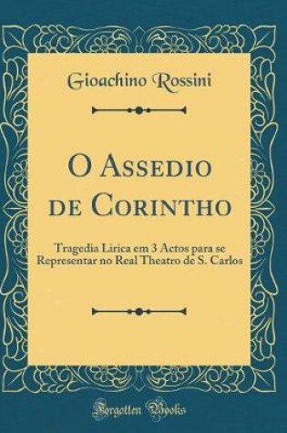Cover of O Assedio de Corintho