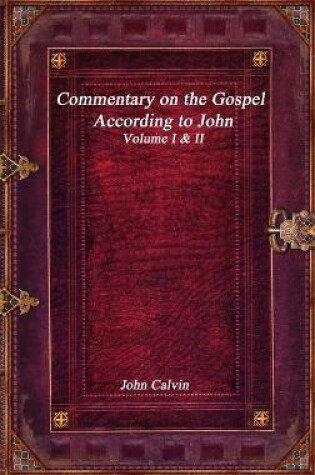 Cover of Commentary on the Gospel According to John