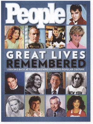 Book cover for People: Great Lives Remembered