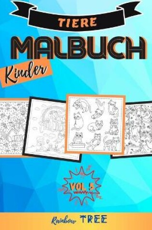 Cover of Kinder Malbuch Tiere