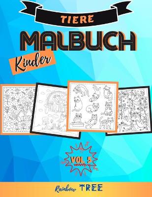 Book cover for Kinder Malbuch Tiere