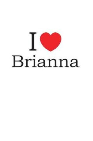 Cover of I Love Brianna