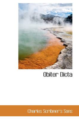 Book cover for Obiter Dicta