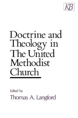 Cover of Doctrine and Theology in the United Methodist Church