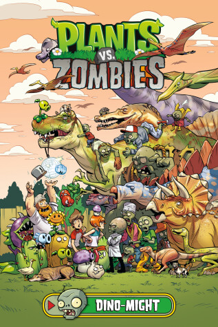 Book cover for Plants vs. Zombies Volume 12: Dino-Might