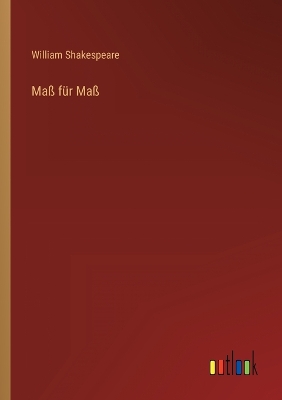 Book cover for Maß für Maß