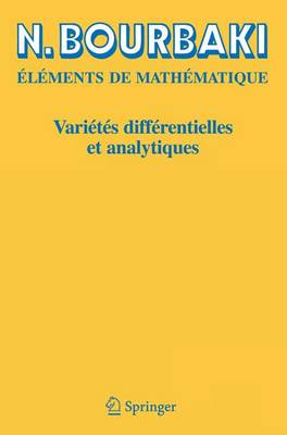 Book cover for Varietes Differentielles ET Analytiques