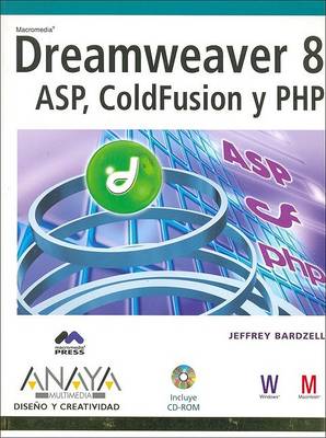 Book cover for Dreamweaver 8 - ASP, Coldfusion y PHP - Con CD-ROM