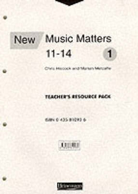 Cover of New Music Matters 11-14 Teacher's Resource Pack 1