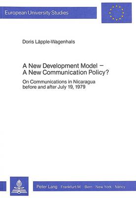 Book cover for New Development Model - A New Communication Policy?