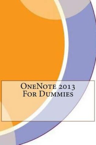 Cover of Onenote 2013 for Dummies