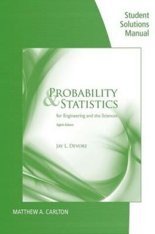 Cover of Probability and Statistics for Engineering and Science