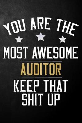 Book cover for You Are The Most Awesome Auditor Keep That Shit Up