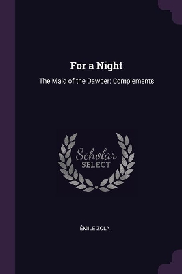 Book cover for For a Night