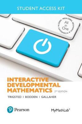 Book cover for Interactive Developmental Mathematics--Life of Edition Title-Specific Access Card--Plus Guided Notebook Volumes 1-3