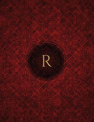 Cover of Monogram "R" Blank Sketchbook