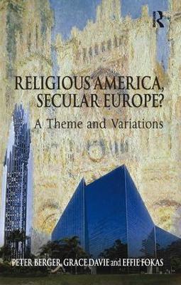 Book cover for Religious America, Secular Europe?