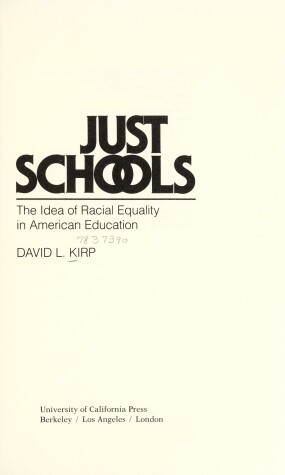 Book cover for Just Schools