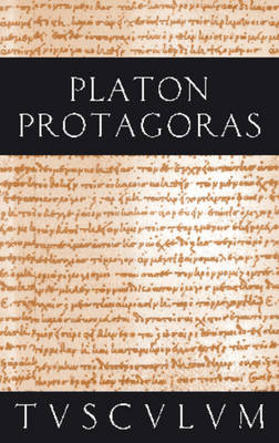 Book cover for Protagoras / Anfange Politischer Bildung