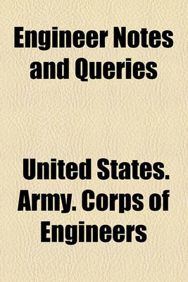 Book cover for Engineer Notes and Queries