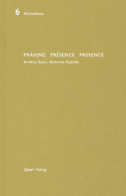 Book cover for Präsenz Présence Presence