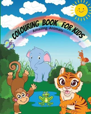 Book cover for Coloring Book For Kids - Animals Edition