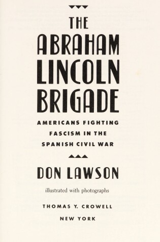 Cover of The Abraham Lincoln Brigade