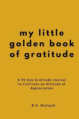 Book cover for My Little Golden Book of Gratitude