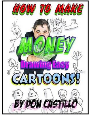 Book cover for How to make Money drawing easy cartoons