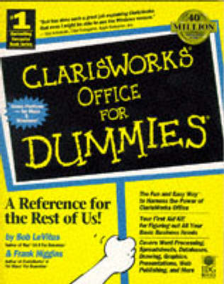 Book cover for ClarisWorks Office For Dummies