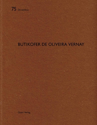 Book cover for Butikofer de Oliveira Vernay