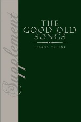 Cover of The Good Old Songs Supplement